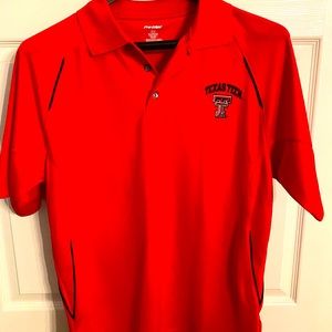 Mens Texas Tech s/s shirt. Size M